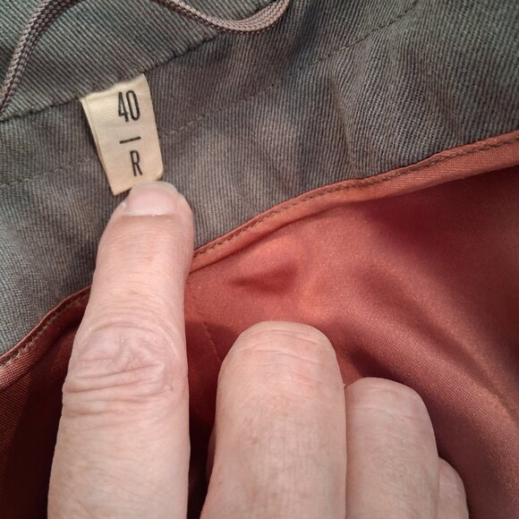 WOOL REGULATION ARMY OVERCOAT - Picture 10 of 12